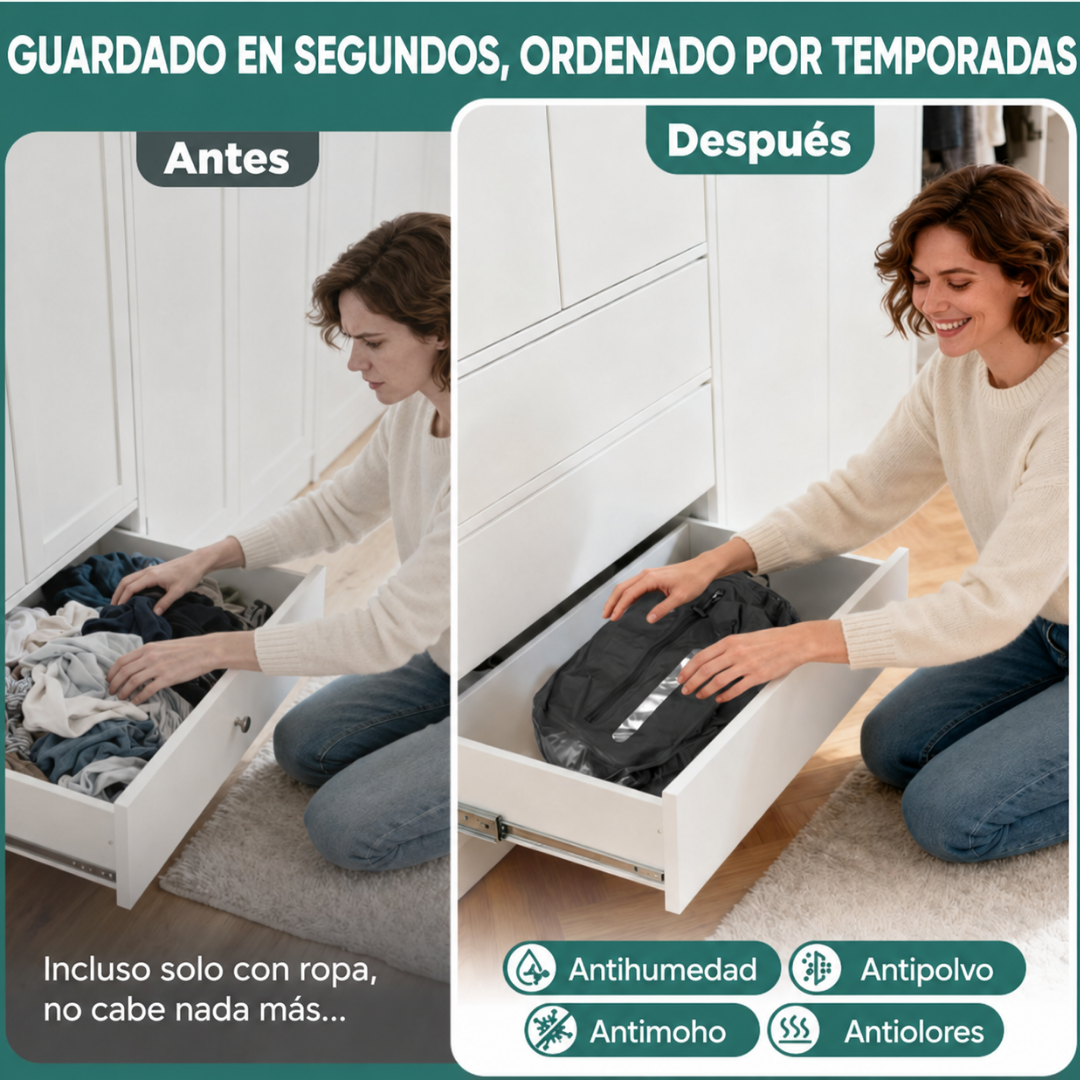 Foldswell™ — Más espacio para lo que importa
